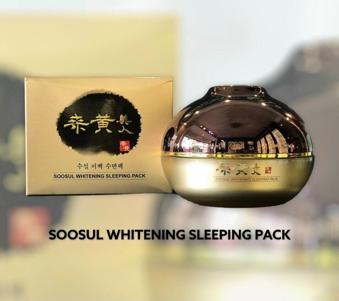  MẶT NẠ NGỦ LÀM TRẮNG SOOSUL - SOOSUL WHITENING SLEEPING PACK (120g) 