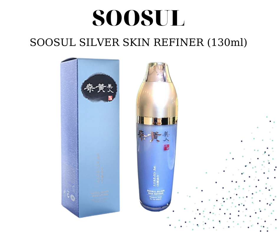  TINH CHẤT DƯỠNG ẨM SILVER  SKIN - SOOSUL SILVER SKIN REFINER (130ml) 