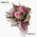 G002433 - Bó hoa mẫu đơn Hà Lan