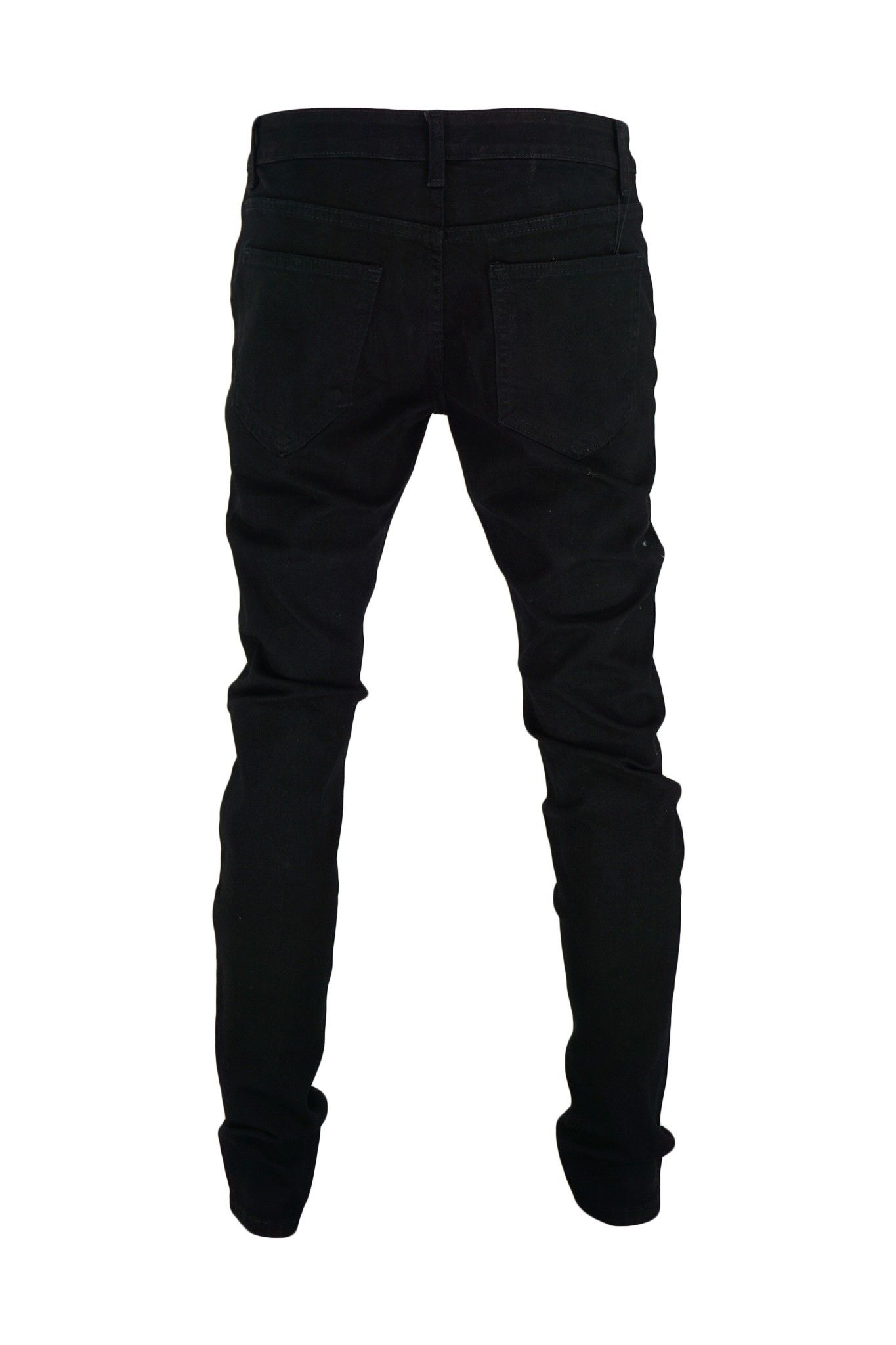 Black Stack Jeans