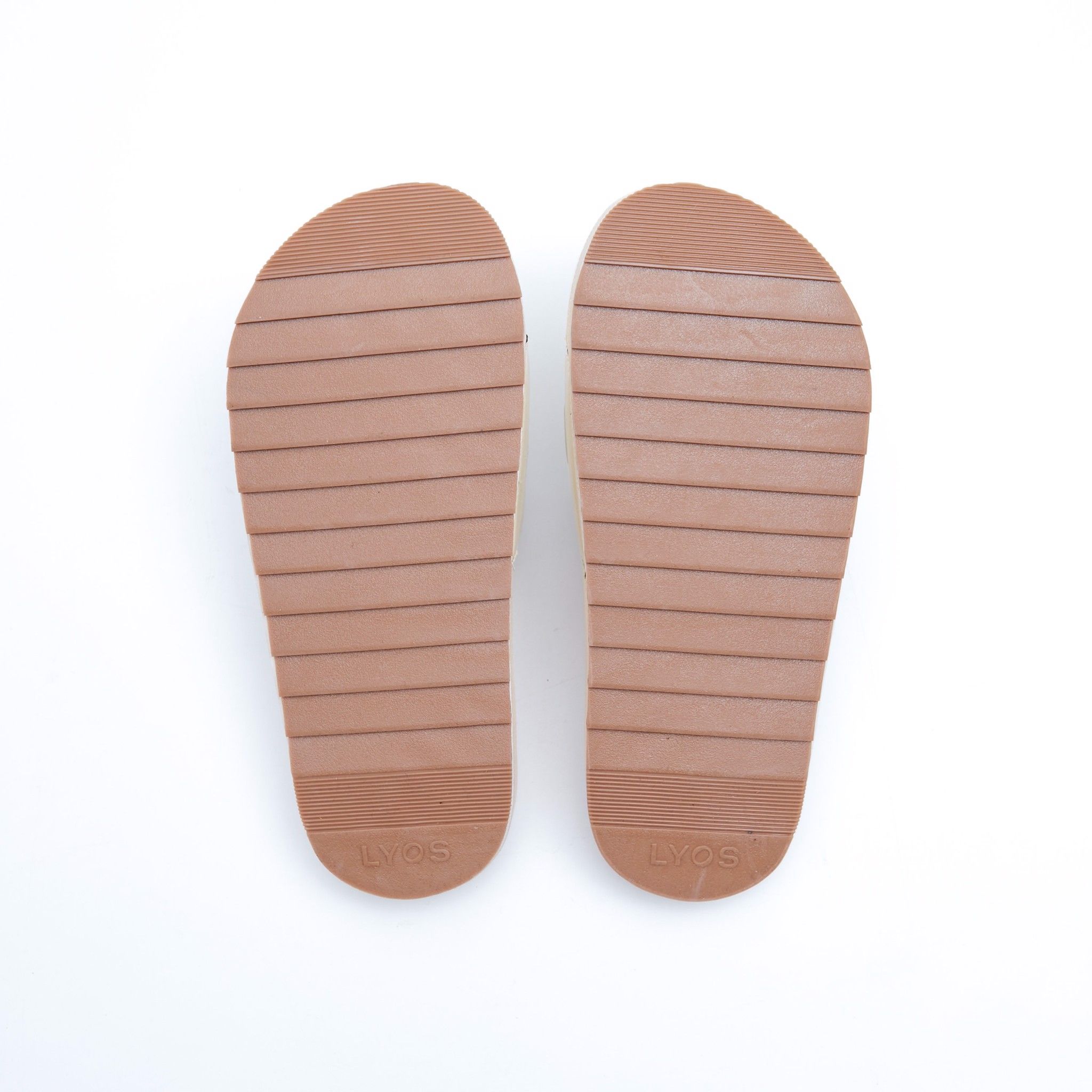  Padded Logo Slide ( Cream ) 