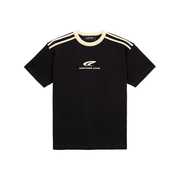  LYOS 2 STRIPES LOGO T-SHIRT BOXY 