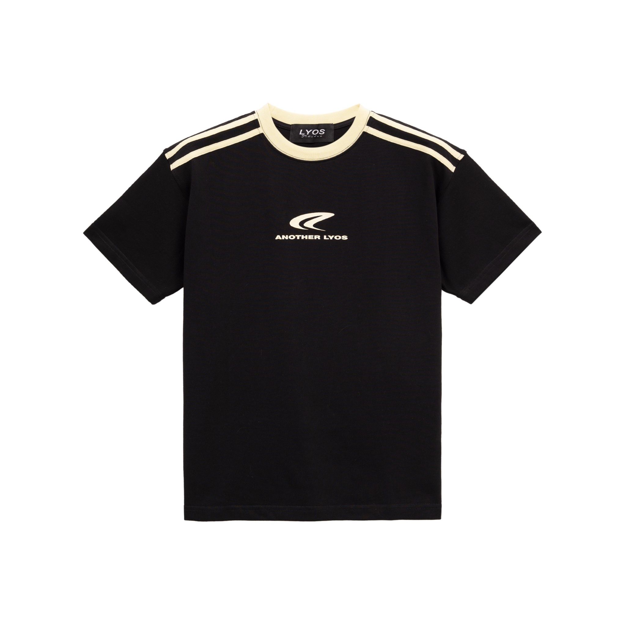 LYOS 2 STRIPES LOGO T-SHIRT BOXY