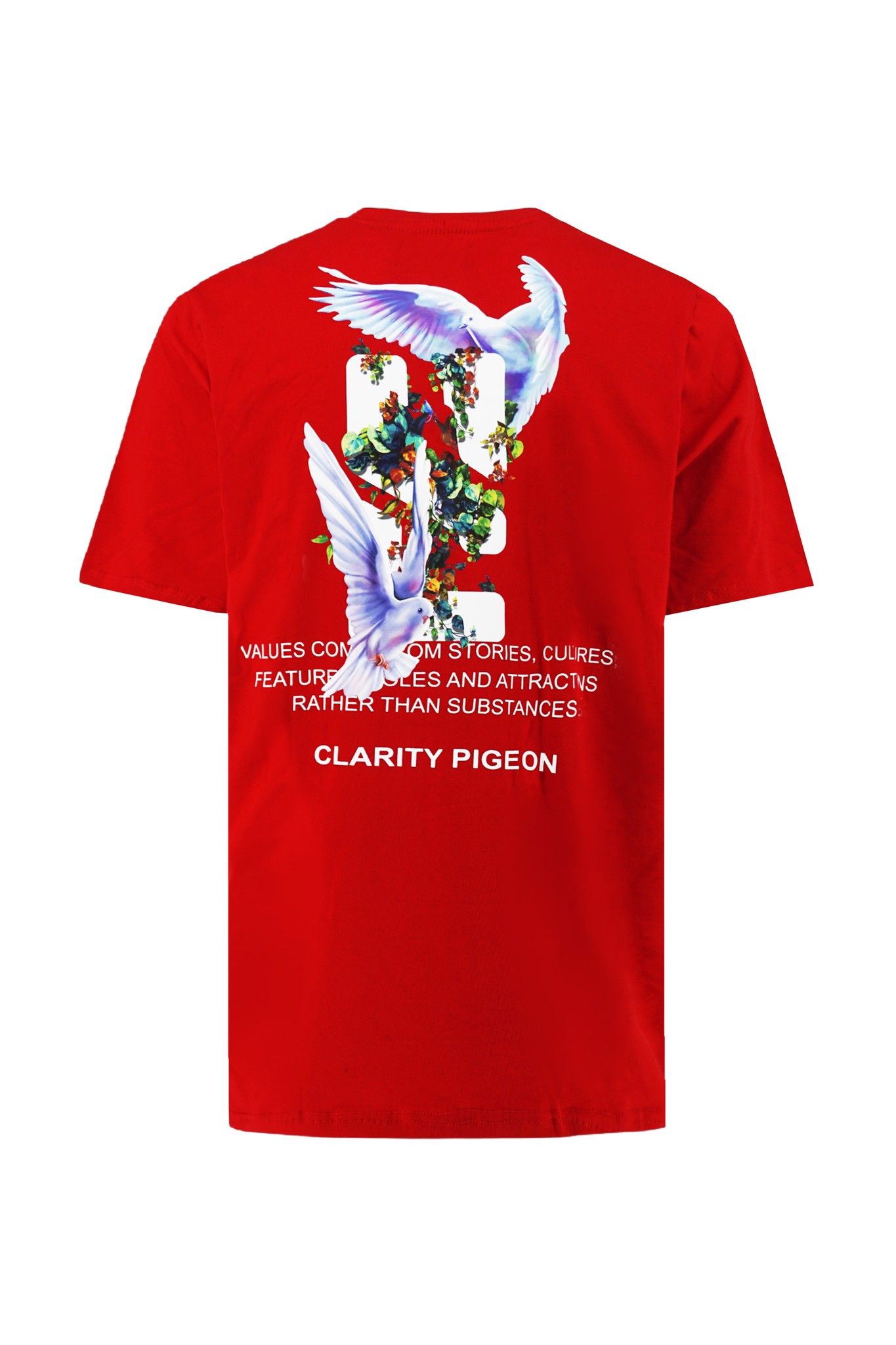 Red Clarity Pigeon 2.0 T-Shirt