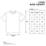  LYOS 2 STRIPES LOGO T-SHIRT BOXY 