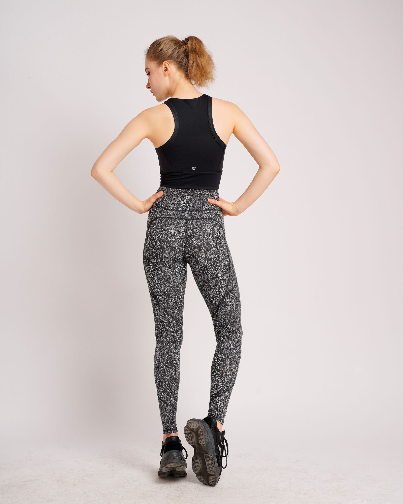 Áo croptop tập Yoga Gym kiểu phối viền CR805 - Kèm mút nâng ngực