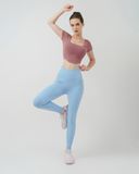  Quần Tập Yoga Gym Luxury Hibi Sports QD316, Kiểu Lưng Chéo Có Túi, Chất Vải Cao Cấp Hi Fabric 