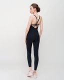  Bộ Tập Yoga Gym Jumpsuit Hibi Sports J603 Dây Đan Quạt, Kèm Mút Ngực, Chất Vải Cao Cấp Lu Fabric 