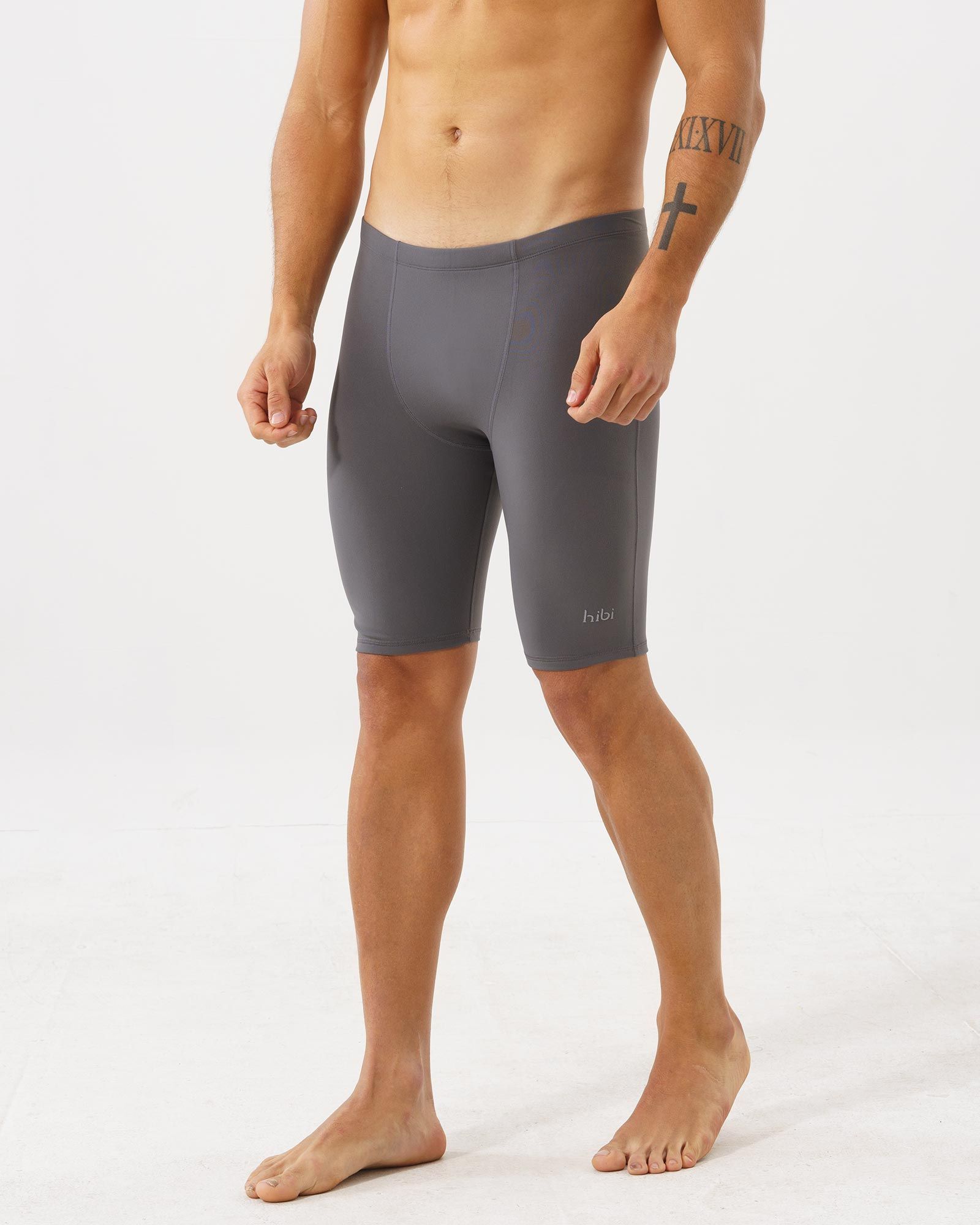 Quần leggings ngắn tập gym cho nam Hibi Sports M103 - Loại Short tights