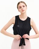  Áo Tank Tập Yoga - Gym Kiểu Croptop Cột Dây Trước Hibi Sports TA711 - Mặc Ngoài Áo Bra 