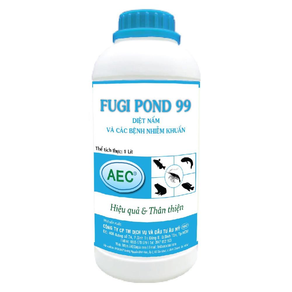  Fugi Pond 99 - Diệt nấm và các bệnh nhiễm khuẩn trong ao nuôi trồng thủy sản 