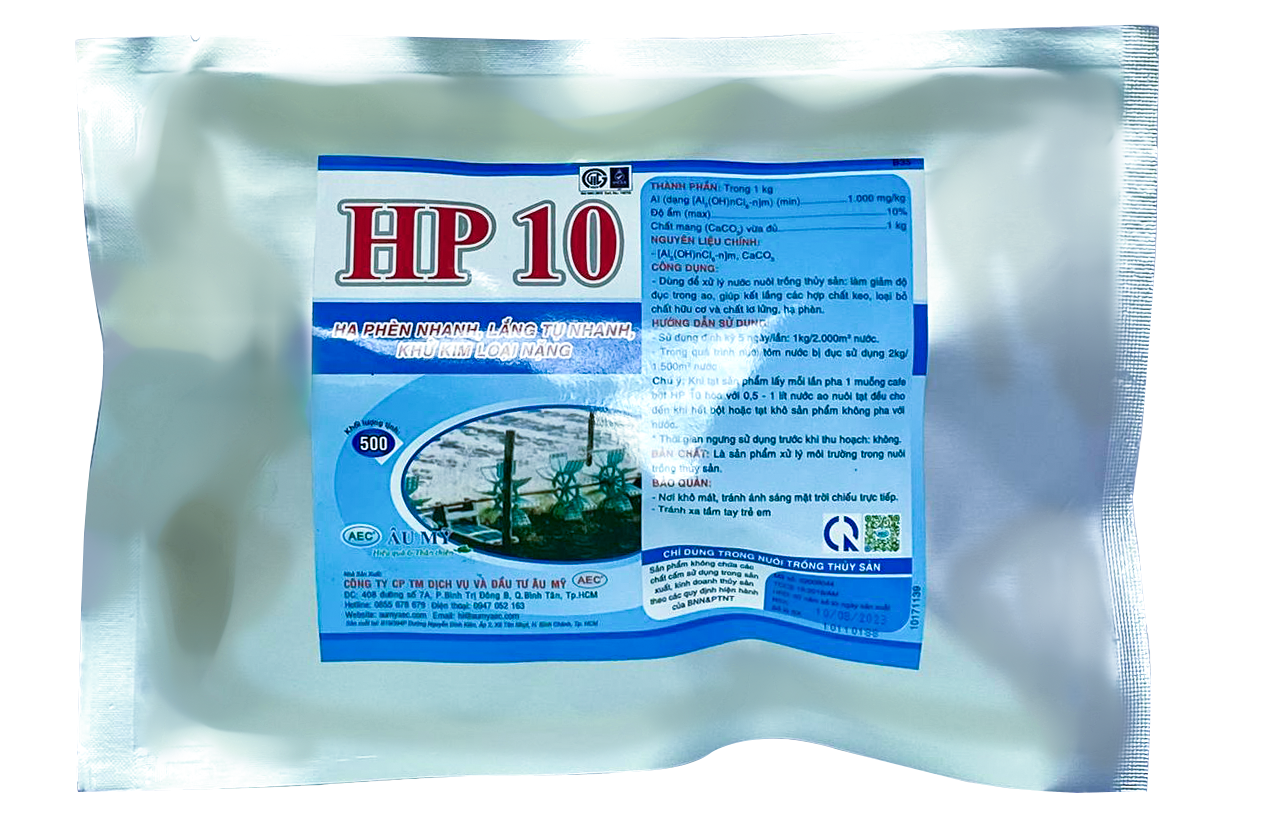 HP 10 - Lắng đục, sạch nước, cung cấp oxy