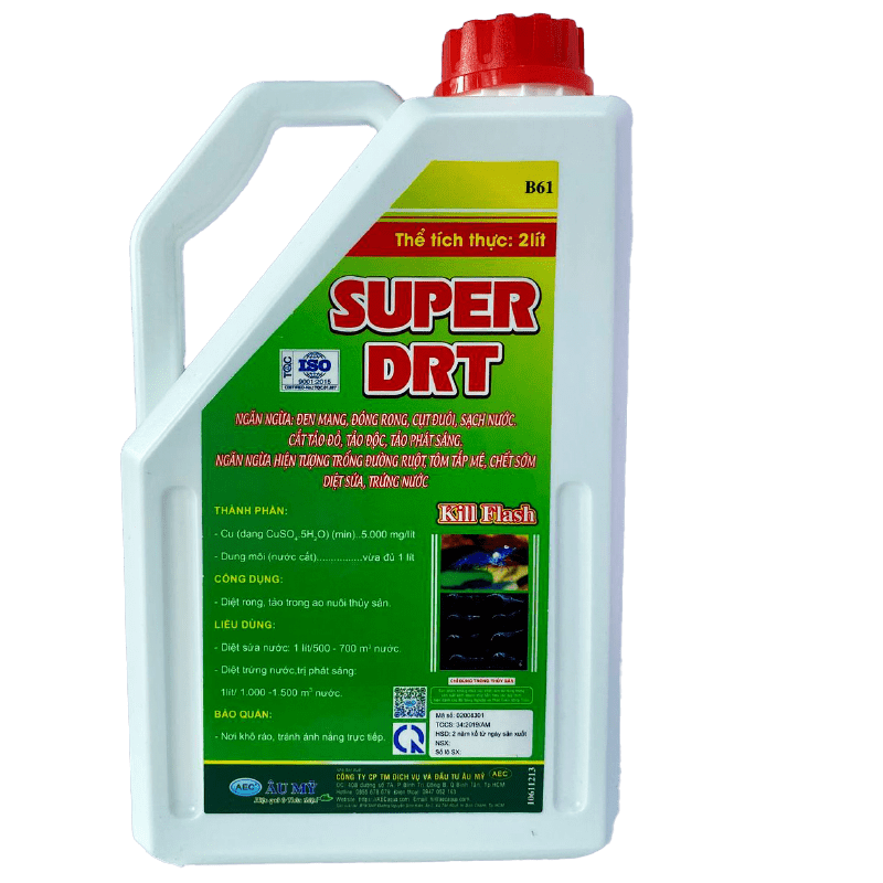  Super Drt - Diệt sứa, diệt trứng nước trong ao nuôi tôm 