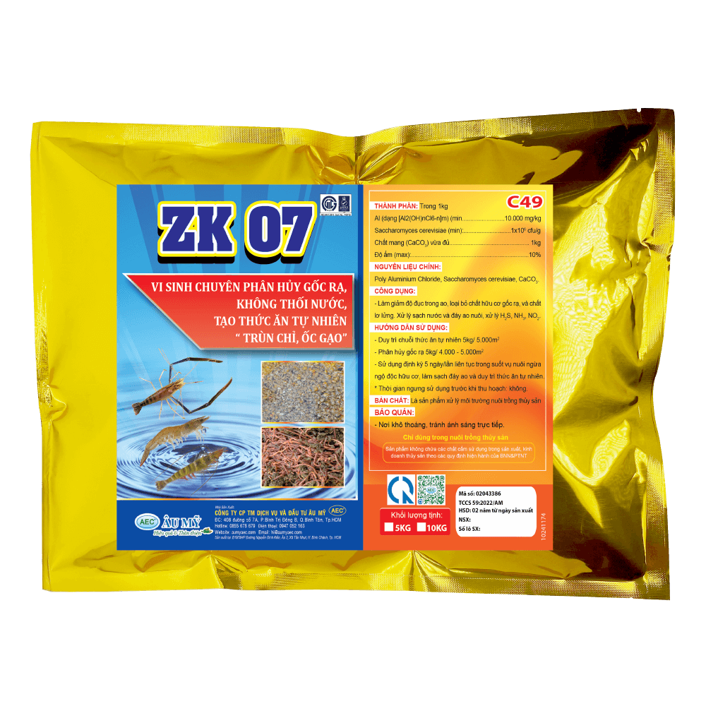  ZK 07 - Vi sinh chuyên phân hủy gốc rạ 