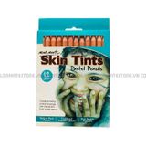  Bộ 12 Cây Skin Tints Pastel Pencils 