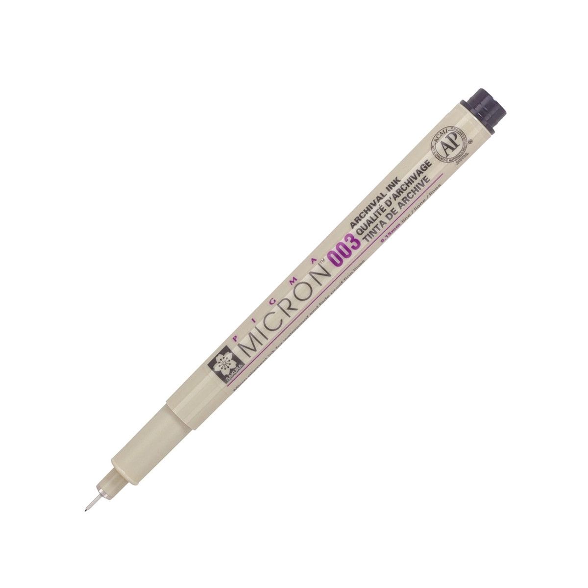 Bút kim vẽ kỹ thuật Pigma Micron 003 Màu Đen