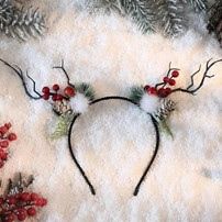 Cài tóc noel 01 - Không đèn
