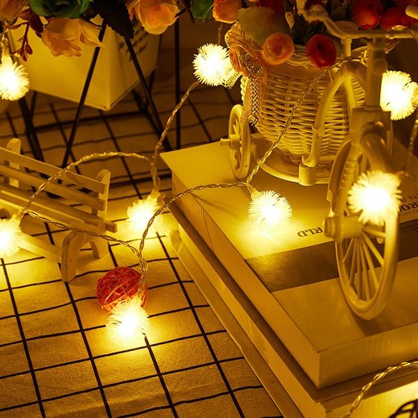 Đèn Led Dây Hoa - Vàng 10M 220v