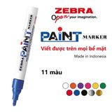  Viết sơn Zebra Paint Marker - Màu Xanh Dương 1.5mm 