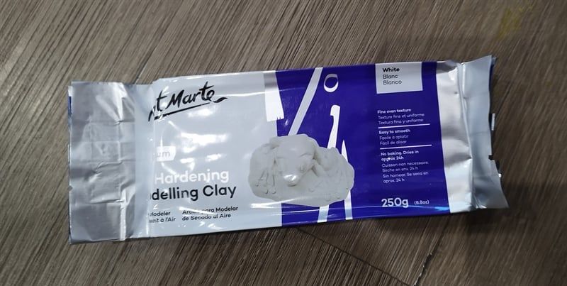 MM Air Hardening Modelling Clay - White 250g