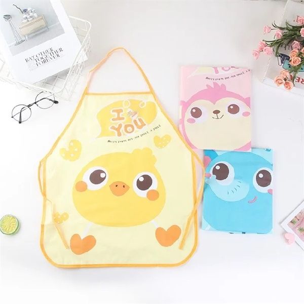 Tạp dề có tay phụ cho bé học vẽ