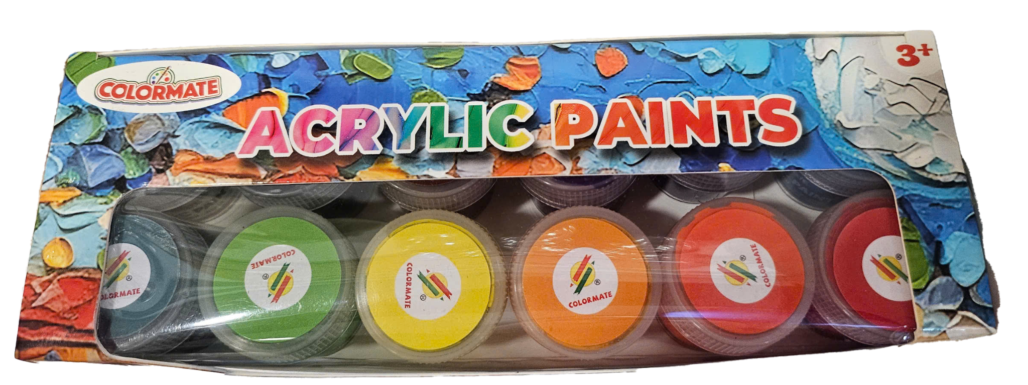 Hộp 12 chai màu vẽ Acrylic 20ml