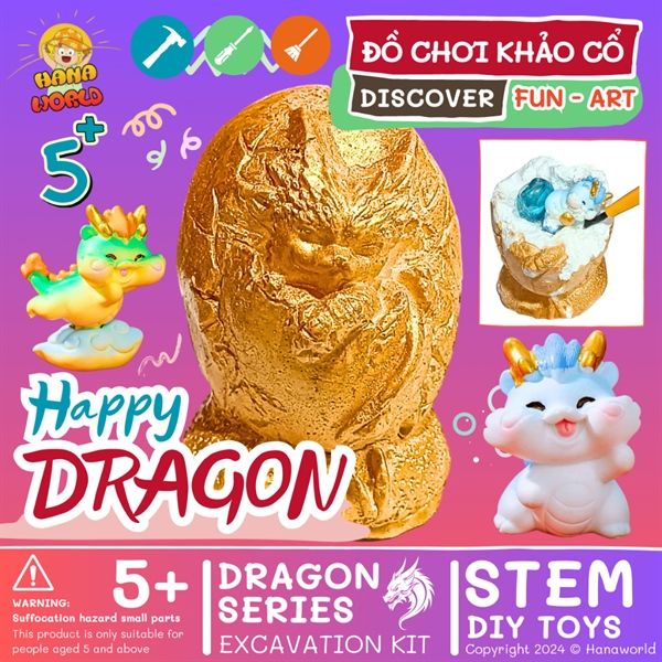 ĐỒ CHƠI KHẢO CỔ RỒNG HAPPY