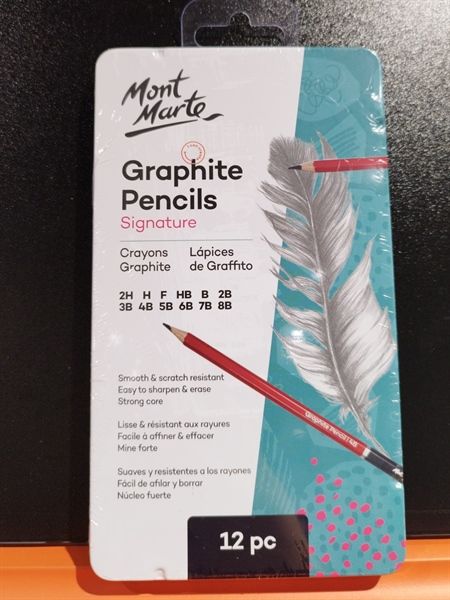 MM Graphite Pencils 12pc