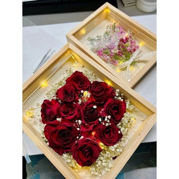 Khung ảnh gỗ decor