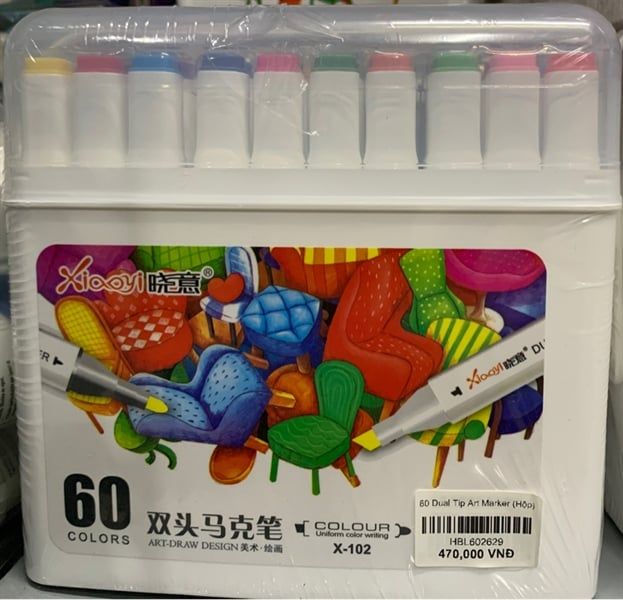 60 Dual Tip Art Marker
