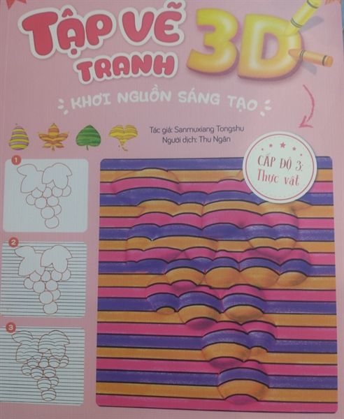 Tập vẽ tranh 3D, khơi nguồn sáng tạo