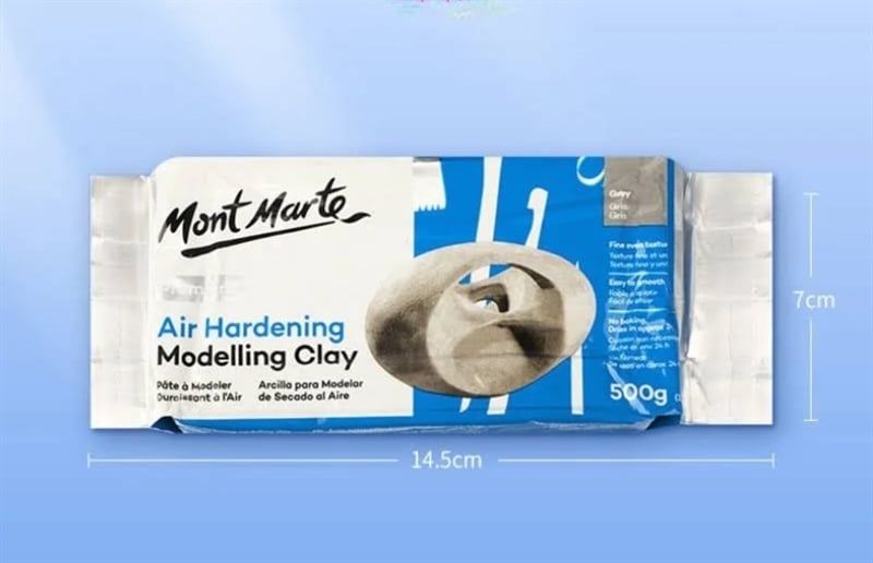 MM Air Hardening Modelling Clay - Grey 500g