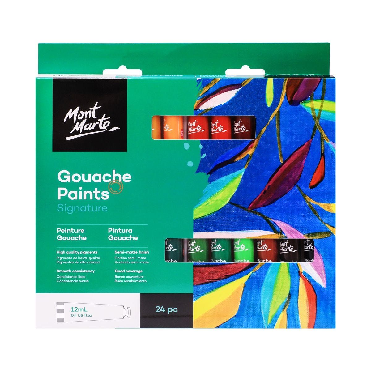 MM Gouache 24pc x 12ml