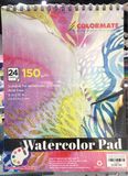  Tập Giấy Vẽ Watercolor Pad A4 Định Lượng 150GMS 24 Tờ 