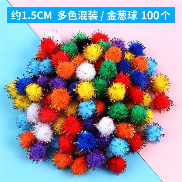 POMPOM GAI MIX 1,5CM-2CM -100c