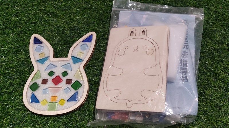 Bộ đính đá mosaic con vật M