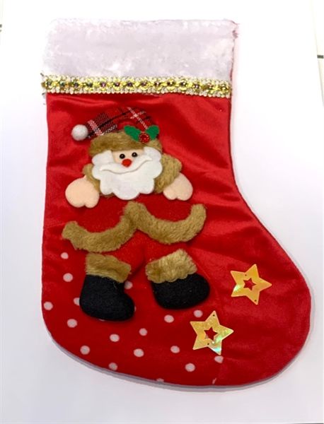 Tất trang trí noel 30cm