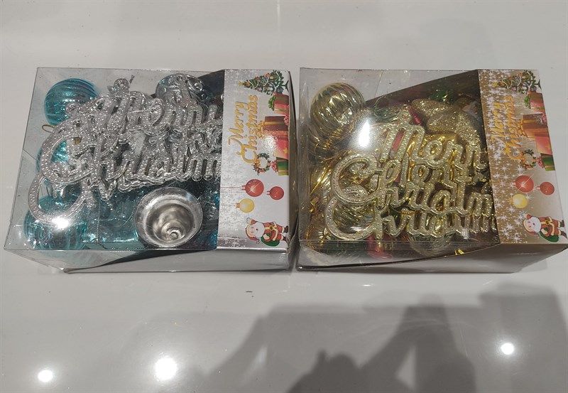 Set trang trí mery xmas