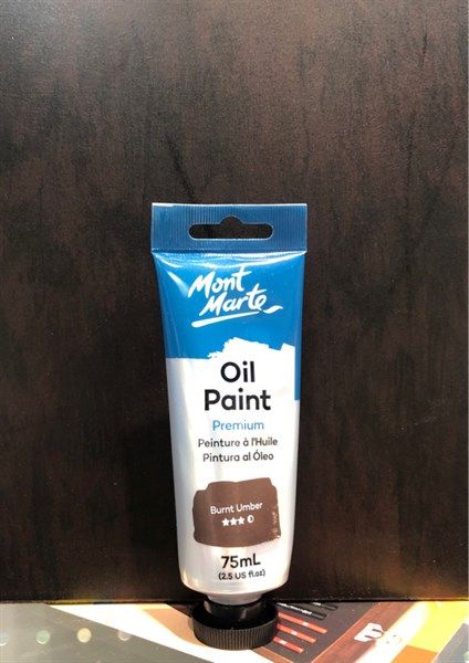 MM Oil Paint 75ml - Burnt Umber