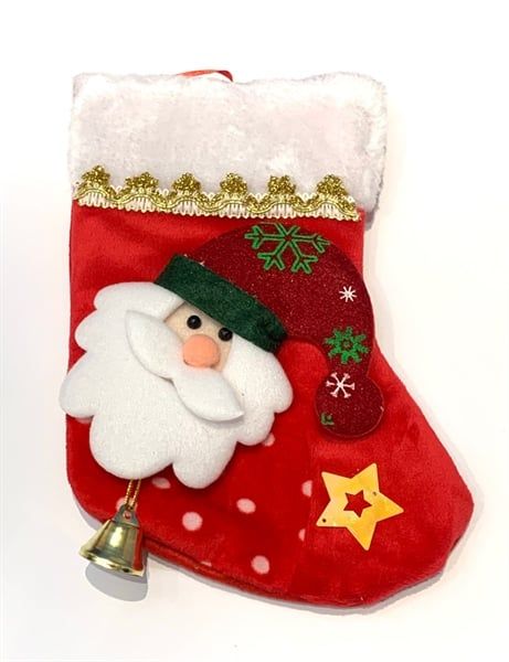 Tất trang trí noel 20cm