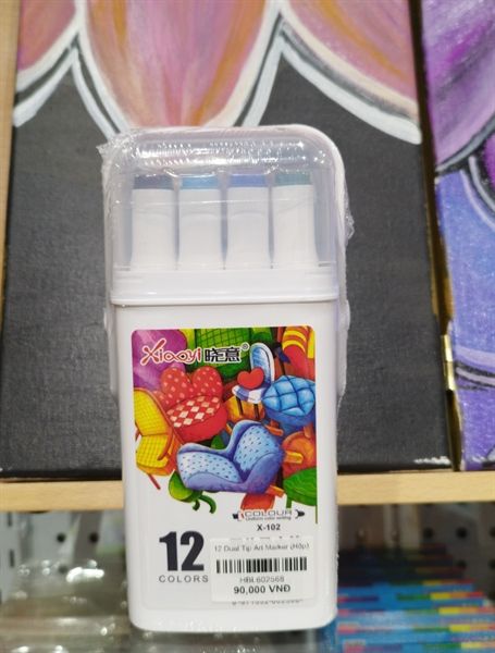 12 Dual Tip Art Marker