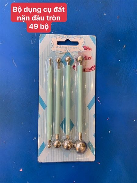 Bộ dụng cụ đất nặn đầu tròn