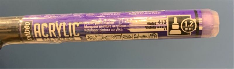 Acrylic Marker 1.2 Tip Violet