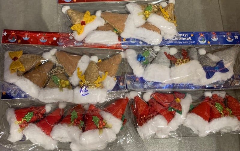 Set nón trang trí Noel