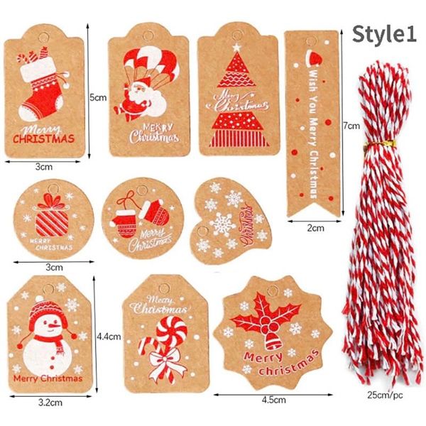 Thẻ kraft Noel