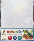  Giấy vẽ màu nước A4 - 250GSM (1 tờ) 