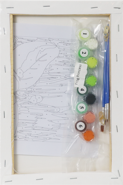 Tranh Tô Màu Số Hóa FROG PRINCESS A4-Colormate