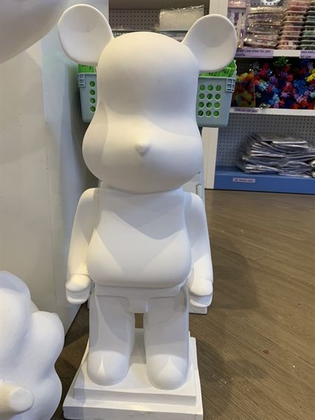 Tượng thạch cao Bearbrick 55cm