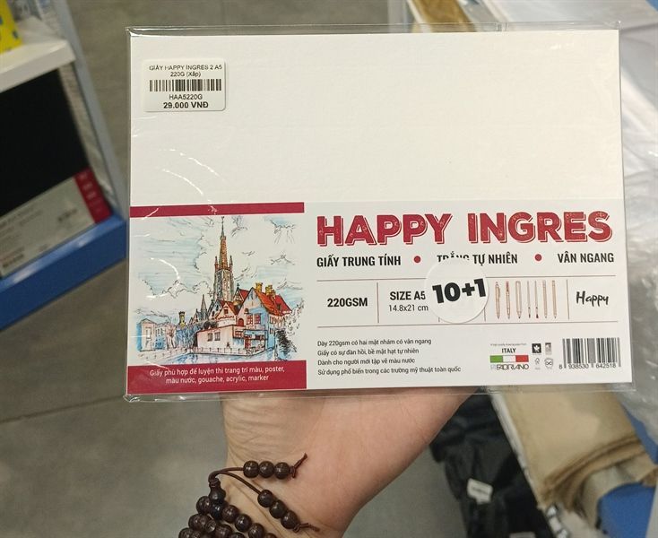 GIẤY HAPPY INGRES 2 A5 220G