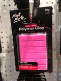  Đất Sét Polymer MM Make n Bake 60g - Hot Pink 